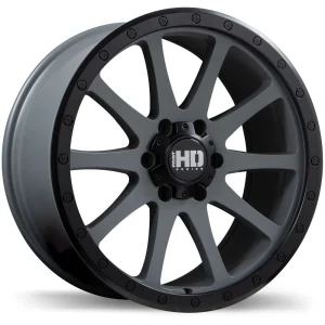 Fast HD – Throttle – Grey – 17″x9″ 25mm – All weather Wheels – F256-1790-83GB+25C778